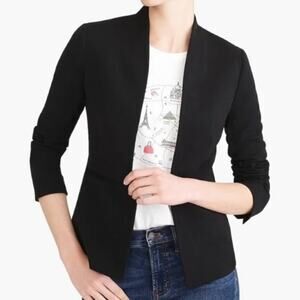 J.Crew Black Broadway Blazer - Women's Size 4